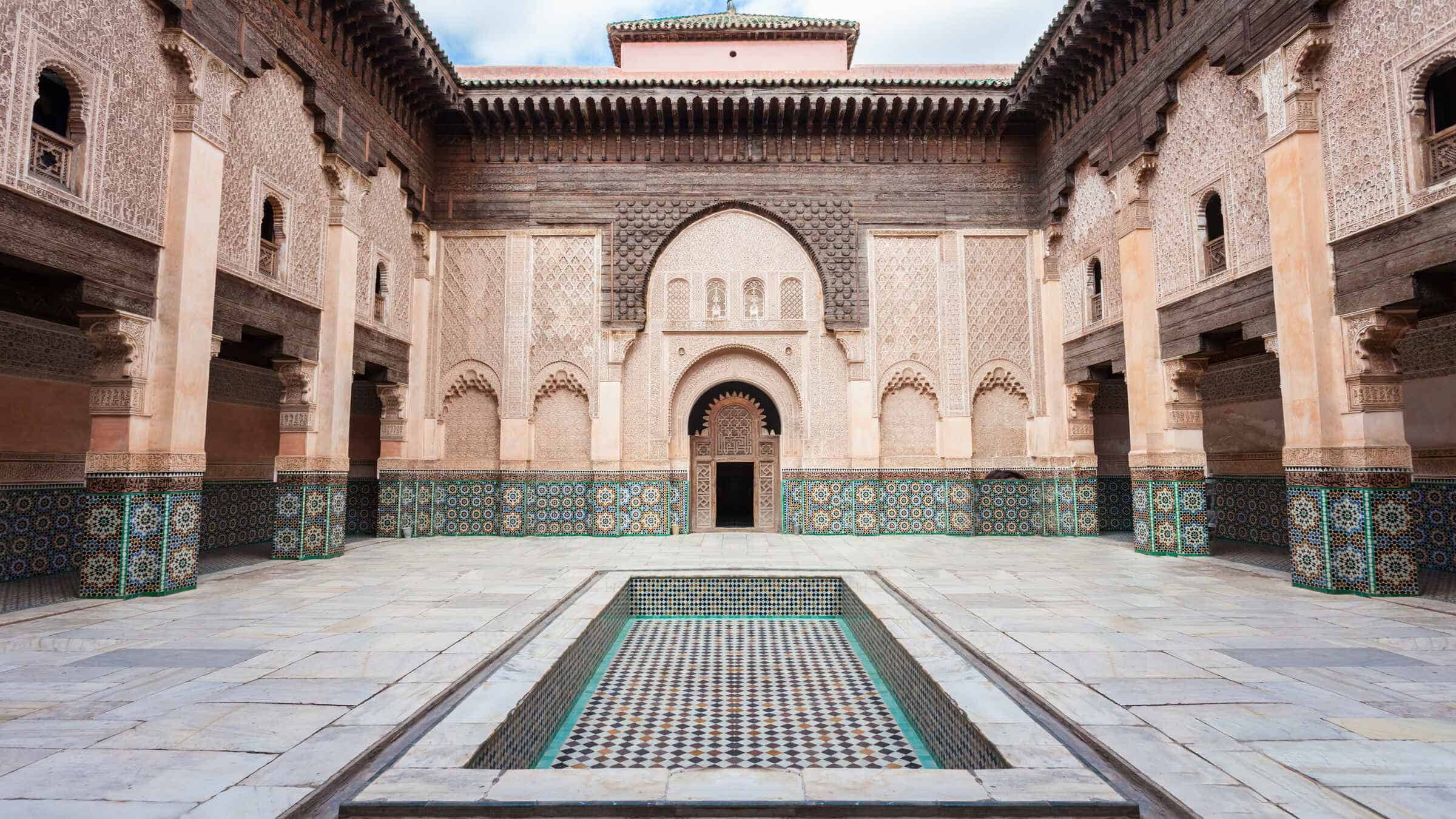 ben youssef madrasa in marrakech