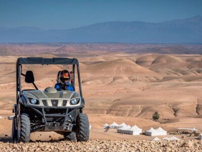 Agafay Desert buggy and camel ride