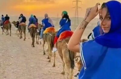 Agafay desert camel ride