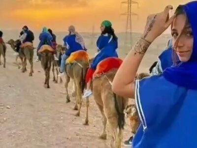 Agafay desert camel ride